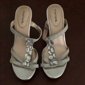 Maripe clear heels